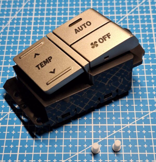 Temperature Control Button Repair Kit for Lexus RX330, RX350, RX400H - Image 3